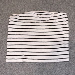American Eagle Striped Crop Top